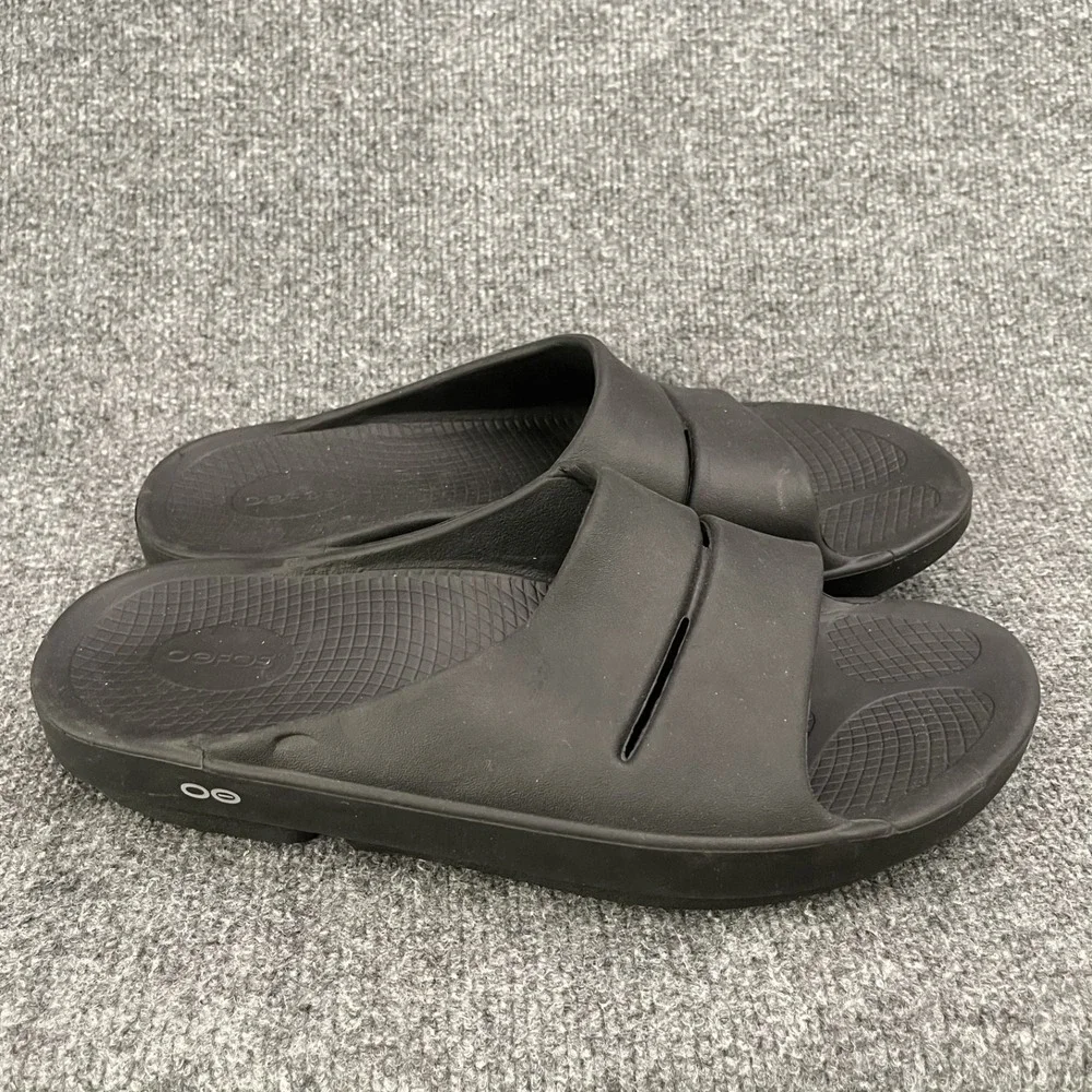 OOFOS OOahh Recovery Sandals Unisex Mens 13 Womens 15 Slides OOfoam Comfort